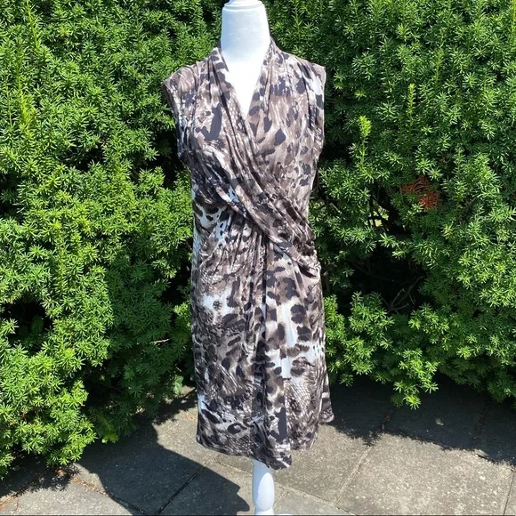 KENNETH COLE**Stretchy Animal Print Dress**Small $165 - Picture 1 of 8